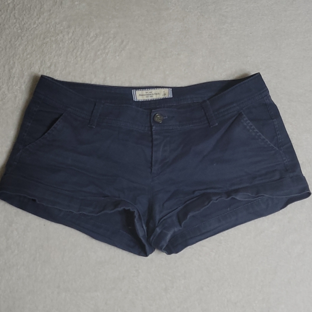 Abercrombie and Fitch Navy Shorts